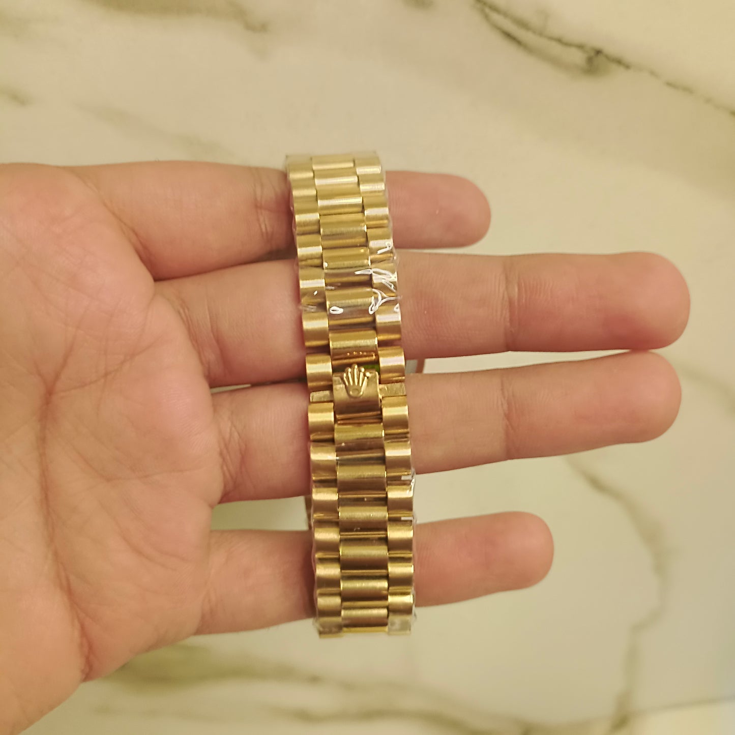 Rolex Watch DayDate - Golden With Blue Dial