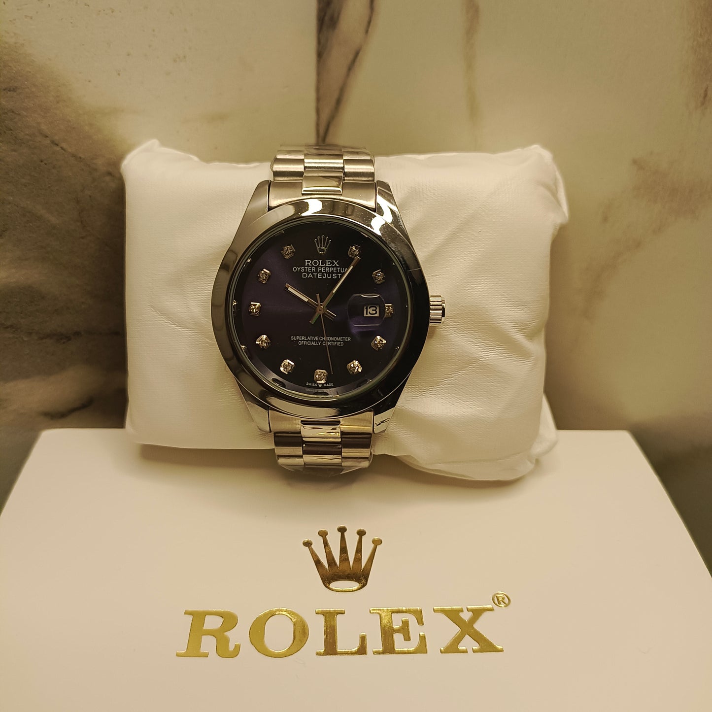 Rolex Watch - DateJust Blue