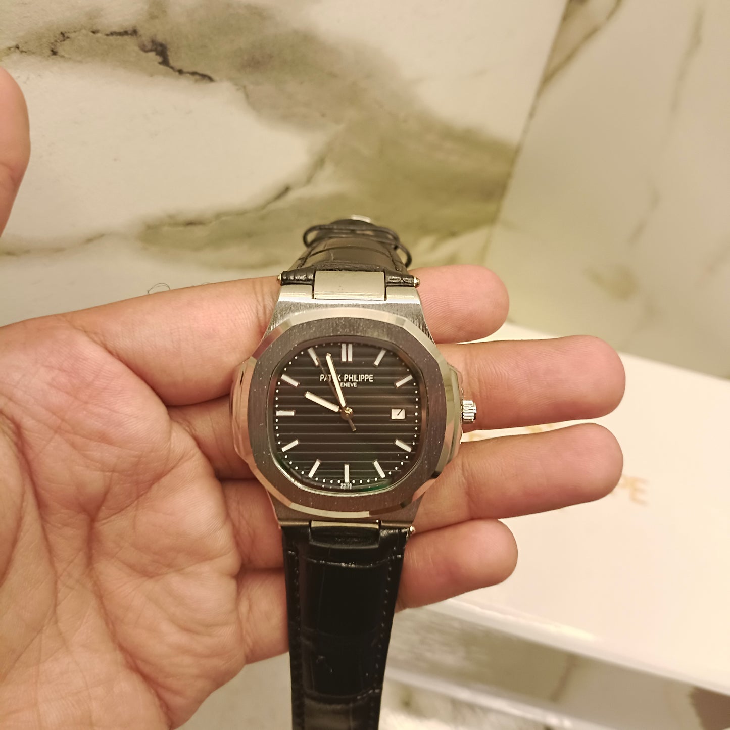 Patek Philippe Leather straps Watch