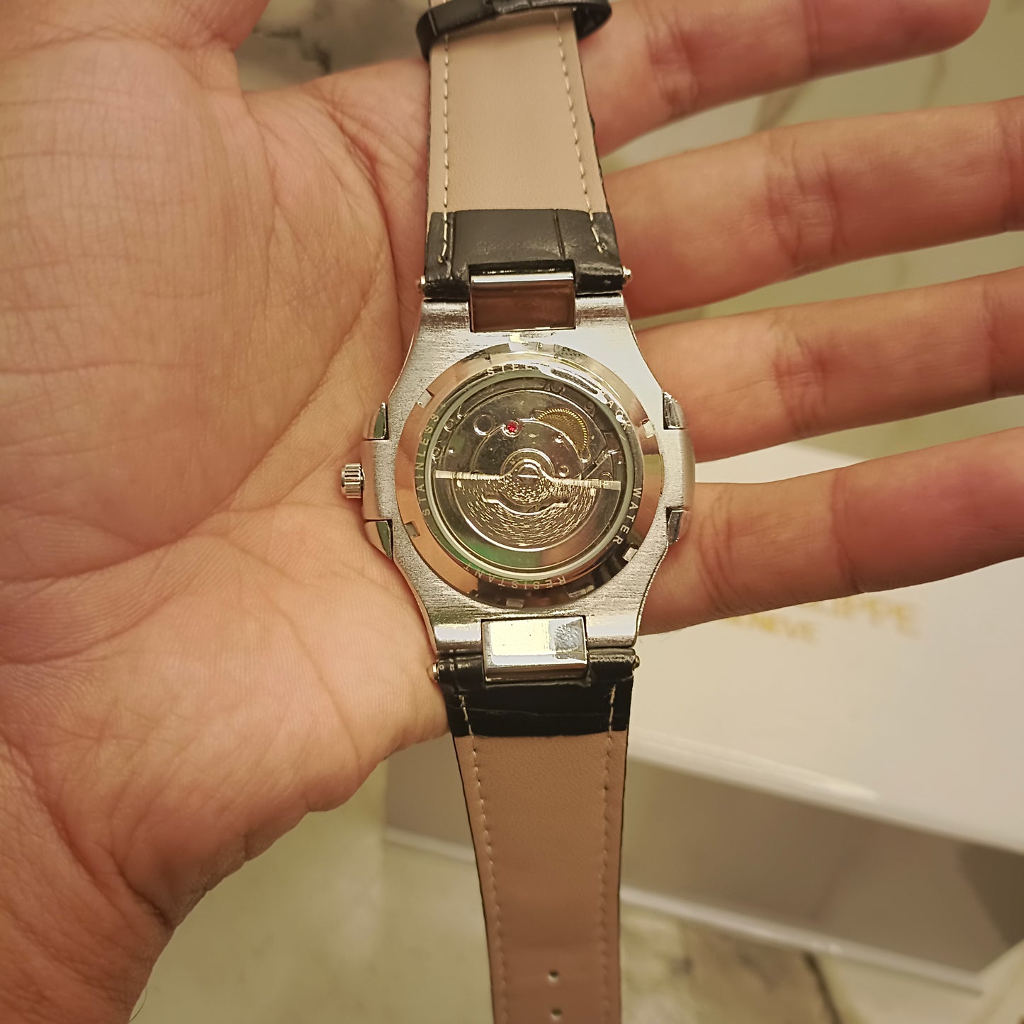 Patek Philippe Leather straps Watch