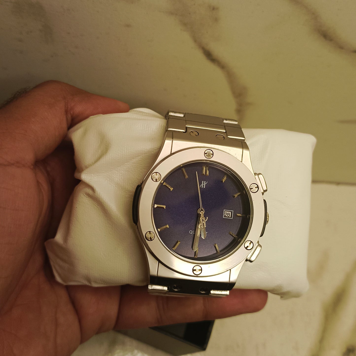 Hublot Blue Dial Watch