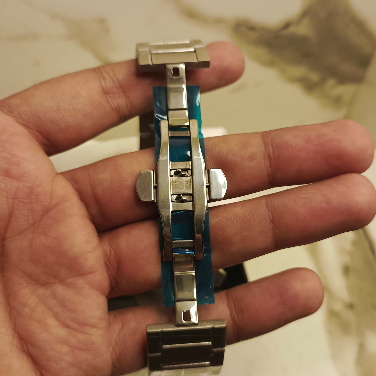 Hublot Cut White Chronograph Watch